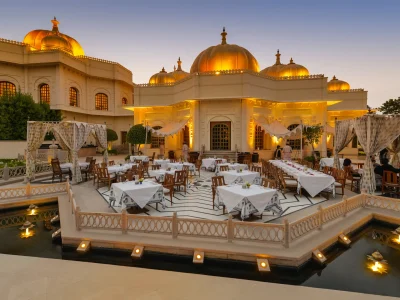 The-Oberoi-Udaivilas,-Udaipur__2018_Chandni—-the-al-fresco-dining—The-Oberoi-Udaivilas,-Udaipur The-Oberoi-Udaivilas,-Udaipur__2018_Chandni----the-al-fresco-dining---The-Oberoi-Udaivilas,-Udaipur